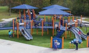 Artificial Playground Turf for Kids