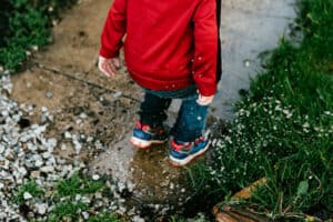 Artificial Turf - Mud during rain day