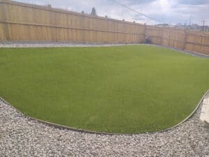 Artificial Grass installed at Castle Rock, CO